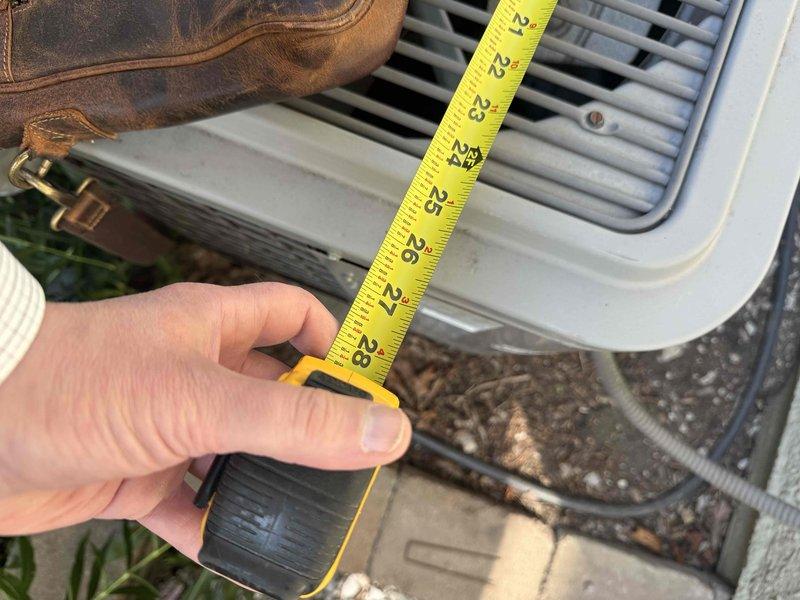 Performed comprehensive estimate for replacement of 24-year-old air conditioning system utilizing obsolete R22 refrigerant. Evaluated existing outdoor condenser unit and assessed current installation location, clearances, and refrigerant line configuration. Discussed customer's interest in relocating condensing unit to more optimal position and installing new refrigerant line set to accommodate modern equipment specifications and improve system efficiency.