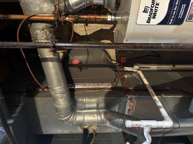 Completed HVAC estimate for replacement of aging ranch house basement air conditioning system. Unit was found low on R22 refrigerant with a faulty capacitor, indicating the system had reached end of serviceable life. Provided comprehensive replacement options and recommendations for modern, energy-efficient equipment to replace the obsolete R22-dependent system.