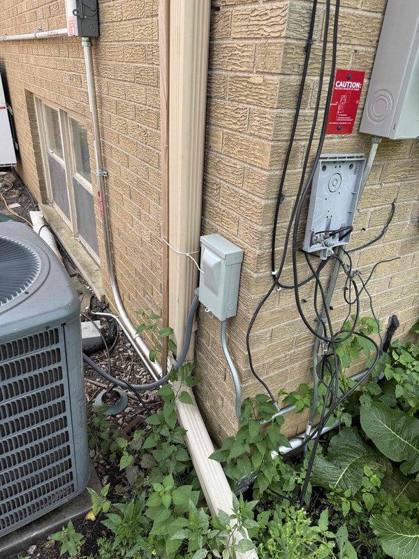Performed estimate for complete replacement of two residential HVAC systems, both over 10 years old with one unit experiencing compressor failure. Assessed exterior ground-level unit with straightforward accessibility and second unit located in crawlspace, documented existing equipment conditions and site access requirements for full system changeout.