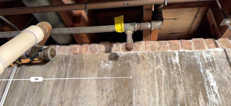 Responded to no heat call and discovered multiple gas line leaks in utility room near water heater and throughout mechanical space. Coordinated with Nicor Gas who confirmed active gas leaks on black iron piping system. For safety, gas service was immediately shut off at the meter to prevent potential hazards until proper repairs can be completed by licensed gas fitter.