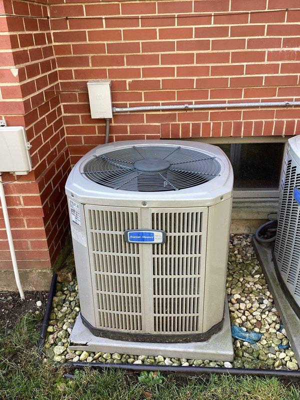 Completed comprehensive maintenance agreement service on dual condenser HVAC system with Carrier furnace. Performed cooling check on both outdoor condensing units, replaced 16x25x1 air filter, and conducted full system inspection including electrical connections, refrigerant levels, and airflow verification. All equipment operating within manufacturer specifications with no deficiencies noted.