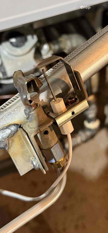 Performed comprehensive maintenance inspection on boiler system as part of scheduled agreement service. Conducted thorough evaluation of gas valve assembly, burner components, and pressure/temperature controls. Verified proper operation of gas train components and confirmed all safety mechanisms functioning within manufacturer specifications. Inspected pressure gauge readings and documented system parameters, with temperature and PSI levels showing normal operating ranges. All electrical connections to gas valve assembly examined and found secure. System operating efficiently with no deficiencies noted during inspection.