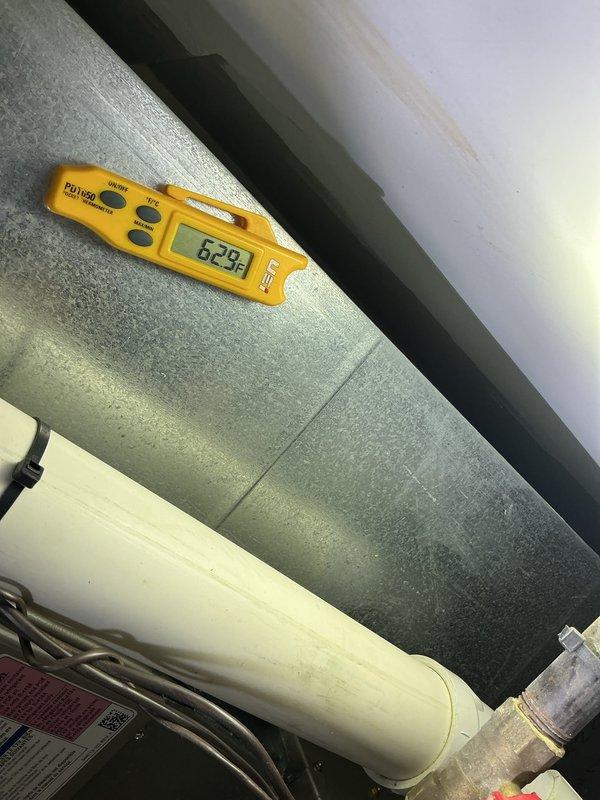 Responded to gas leak detected by Peoples Gas at residential property. Performed diagnostic assessment of gas system using digital temperature measurement equipment. Reviewed Peoples Gas caution notice documentation indicating potentially dangerous condition requiring immediate attention. Conducted thorough pressure testing of gas lines and connections to locate source of leak. Inspected all gas-fired appliances including heating unit, water heater, range, and dryer per safety protocol. Documented findings and provided detailed quote for necessary repairs to restore system to safe operating condition per code requirements.