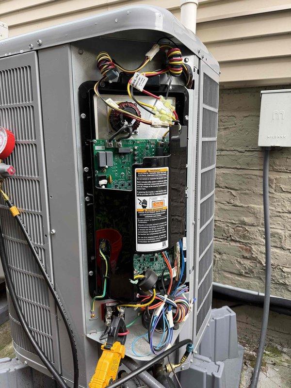 Completed comprehensive maintenance agreement service on multi-zone HVAC system including two air conditioning units, two mini-split heads, and one furnace. Performed thorough inspection and cleaning of all equipment, verified proper operation of electrical components and refrigerant lines, and documented system conditions with photographic evidence. REME HALO air purification bulb identified as due for replacement and customer notified for scheduling.