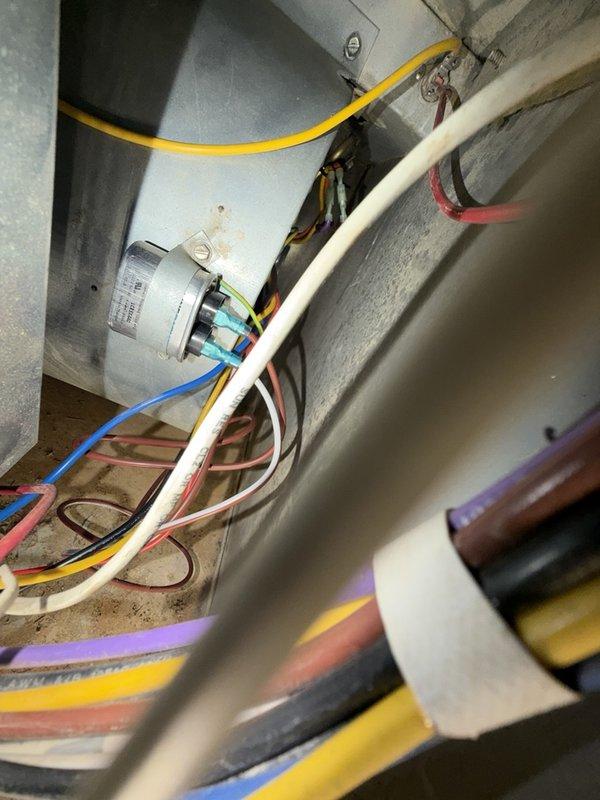 Completed preventive maintenance inspection on furnace system over 10 years old per maintenance agreement. Performed comprehensive system evaluation including electrical component testing, verified proper wiring connections, checked capacitor condition, and documented equipment condition with photos for service records.