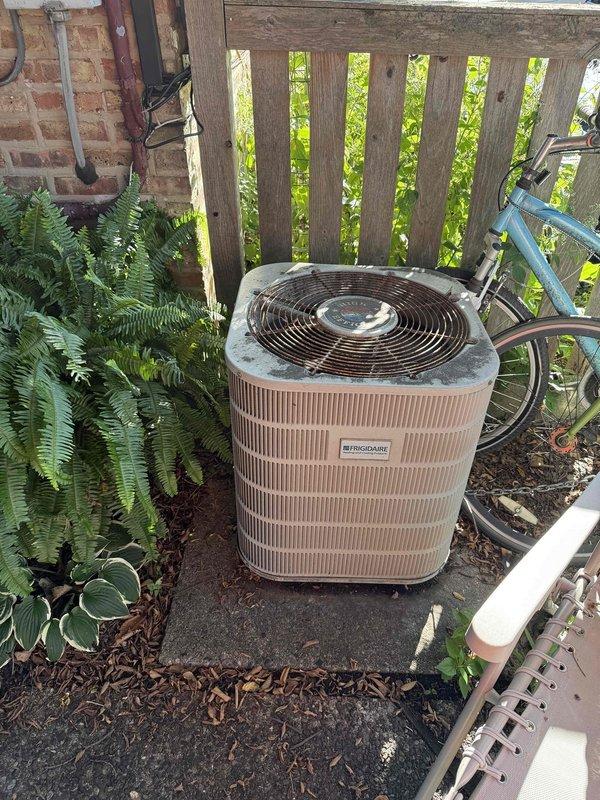 Completed comprehensive HVAC maintenance agreement inspection on residential split system, including indoor furnace unit and outdoor condensing unit. Performed thorough visual inspection of furnace interior components, including blower assembly, control board, pressure switches, electrical connections, and wiring harnesses, confirming all components operational and properly secured. Inspected outdoor condenser unit, verified proper placement on concrete pad, checked clearances from surrounding landscaping, and confirmed unit accessibility for service.