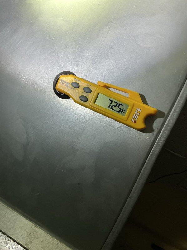 Responded to no cooling complaint on residential air conditioning system. Upon arrival, diagnosed failed run capacitor preventing compressor operation. Replaced defective capacitor with Turbo 200 universal motor-run capacitor, verified proper electrical connections, and tested system operation. Unit restored to normal cooling function with satisfactory temperature readings confirmed via infrared thermometer.