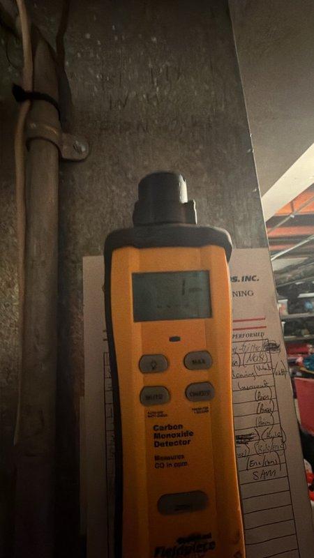 Completed comprehensive maintenance agreement service on residential HVAC system including furnace and humidifier. Performed carbon monoxide testing using calibrated digital detector to verify safe combustion levels and proper ventilation. Conducted thorough inspection of furnace components including blower motor assembly, electrical connections, control modules, and UV light purification system. All mechanical and electrical components inspected and found operating within normal parameters.