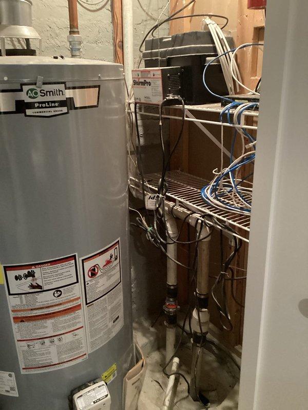 Responded to service call for sump pump running continuously in basement utility area. Upon arrival, conducted thorough inspection of sump pump system and surrounding plumbing infrastructure. Evaluated pump operation, float switch mechanism, and discharge piping to identify cause of constant cycling. Assessed electrical connections and control components to determine if mechanical failure or improper float adjustment was preventing normal pump shutoff. Provided detailed estimate for necessary repairs or replacement to restore proper sump pump function and prevent potential water damage or premature equipment failure.