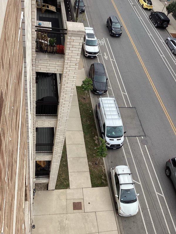 Completed scheduled HVAC maintenance agreement service at multi-story residential building. Replaced 16x25x1 pleated air filter in air handling system, ensuring proper airflow and system efficiency. Documented equipment condition and filter replacement with photos for service records.