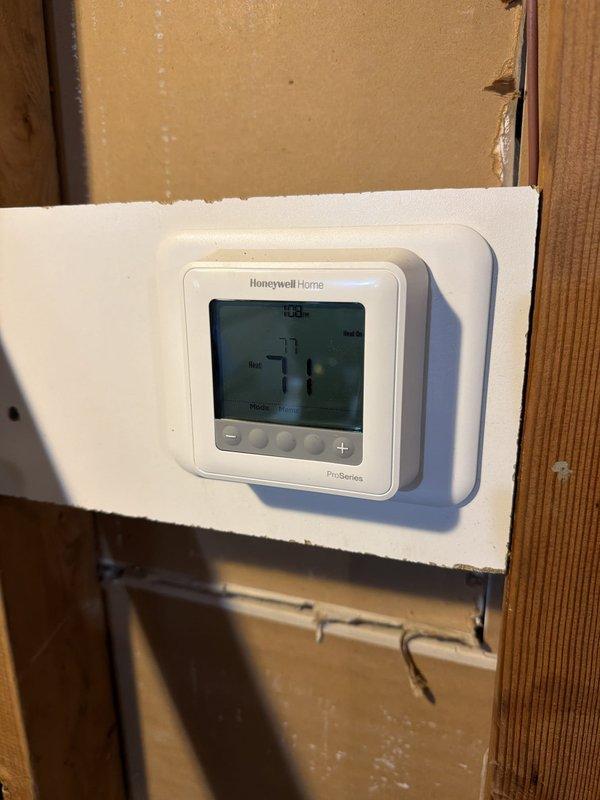 Performed comprehensive maintenance on boiler and water heater systems, including combustion analysis and safety inspections. Replaced air filters with 16x20x1 and 16x25x1 units. Inspected recently installed mini split system, checking refrigerant levels, electrical connections, and overall operation. Cleaned mesh filter screen from equipment and verified proper airflow. Confirmed thermostat operation and system controls functioning within normal parameters. All equipment operating safely and efficiently upon completion.