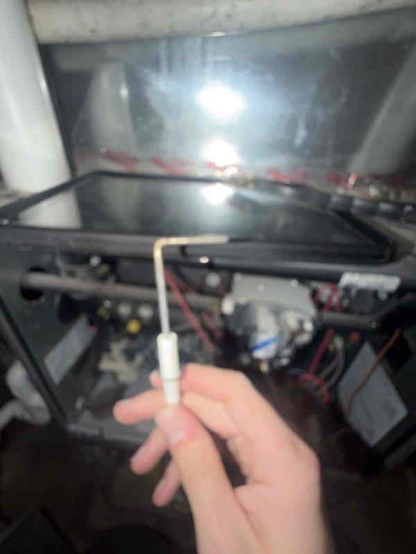 Responded to no heat call on furnace under 10 years old. Upon arrival, performed diagnostic testing using temperature probe and multimeter to assess system operation and electrical components. Verified furnace was not producing warm air as reported and conducted thorough inspection of internal components including gas valve, ignition system, wiring connections, and ductwork to identify root cause of heating failure.