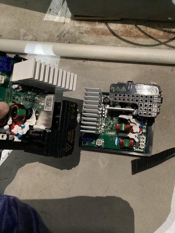 Returned to property to complete replacement of failed driver board as part of Customer of the Week warranty coverage. Successfully removed defective driver control module and installed new replacement unit. Verified all wire connections to circuit board were secure and properly seated. Tested system operation and confirmed heating system cycling properly with new driver board functioning as designed.