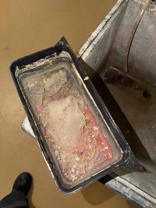 Completed comprehensive maintenance on three furnaces and two humidifiers per agreement terms. Replaced standard air filters with 16x20x1 and 16x25x1 units, removed accumulated dust and debris from filter media, and cleaned humidifier drain pans which contained sediment buildup. All equipment inspected and operating within normal parameters.