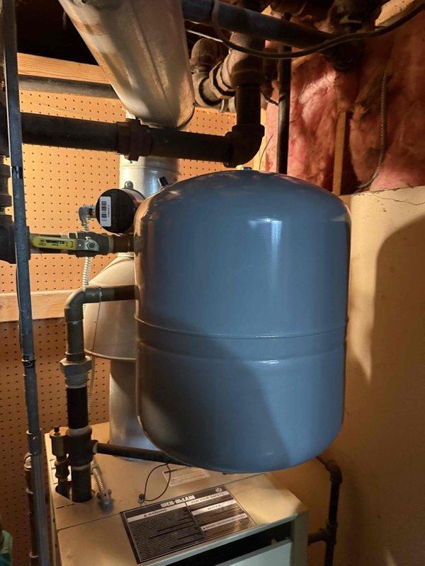 Completed comprehensive boiler maintenance and safety inspection as part of annual agreement service. Inspected primary heat exchanger, burner assembly, and pressure vessel components; noted significant corrosion present on boiler grate structure requiring monitoring for future replacement consideration. Verified proper operation of expansion tank, checked all piping connections, and confirmed system pressures within manufacturer specifications.