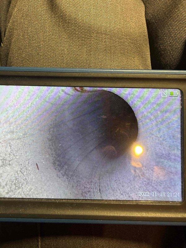 Completed comprehensive maintenance inspection on furnace system per maintenance agreement. Performed visual inspection of ductwork using inspection camera to assess interior condition and identify any potential airflow restrictions or debris accumulation. Conducted temperature differential measurements using digital thermometer to verify proper heat exchanger operation and system performance. Installed new 16x25x1 filtration media to ensure optimal air quality and system efficiency.