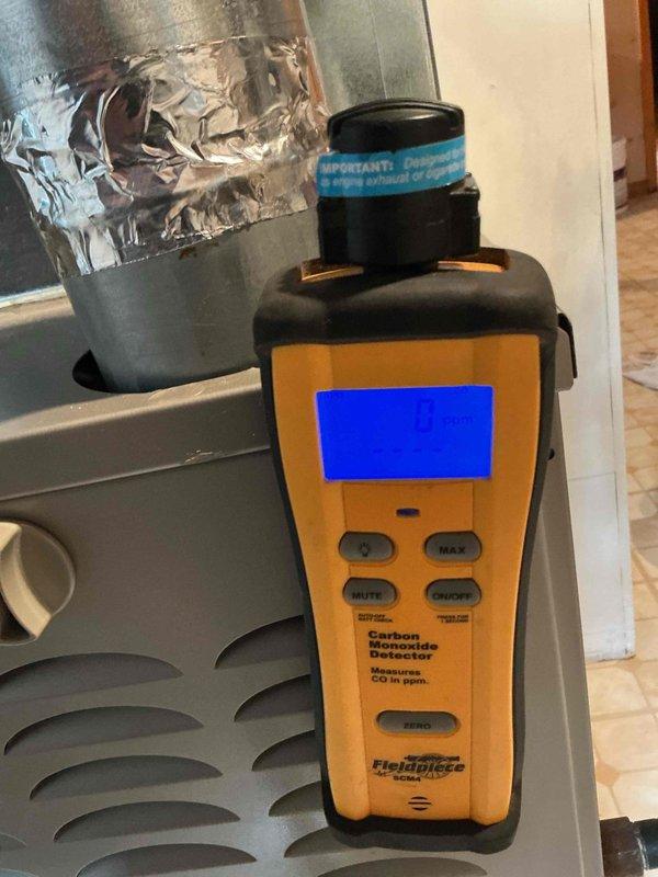 Performed seasonal maintenance under the service agreement, including a combustion safety check on the furnace and water heater. Carbon monoxide testing at the furnace returned 0 ppm, and no flue or equipment anomalies were observed. Replaced the 201 media filter as part of the fall service.