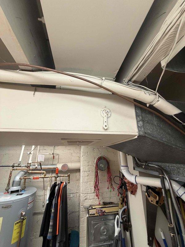 Performed seasonal heating maintenance on one furnace and two rooftop units (RTUs), using a 40-ft ladder for rooftop access. Inspected the furnace cabinet, ductwork, and heat exchanger tubes and found no visible rust, frost, or damage. The customer declined to reschedule.