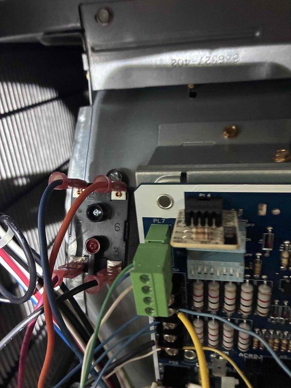 Responded to a no-heat call reporting furnace overheating and erratic thermostat operation. Inspected the control compartment, found the control board and its associated relays to be the source of the malfunction, and replaced the faulty relays. Verified wiring connections and tested system operation, confirming proper thermostat response and normal heating cycle without overheating.