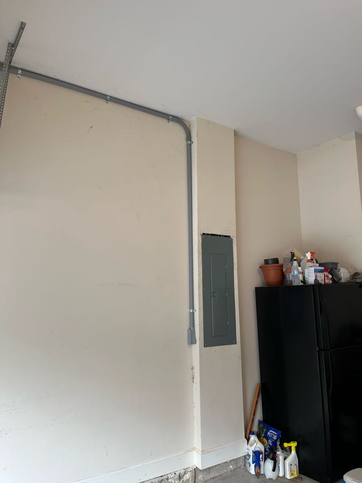 Install new panel and Tesla charger 