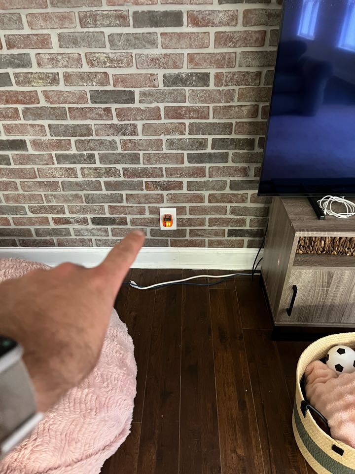 Diagnose electrical circuit and install receptacle outlet 