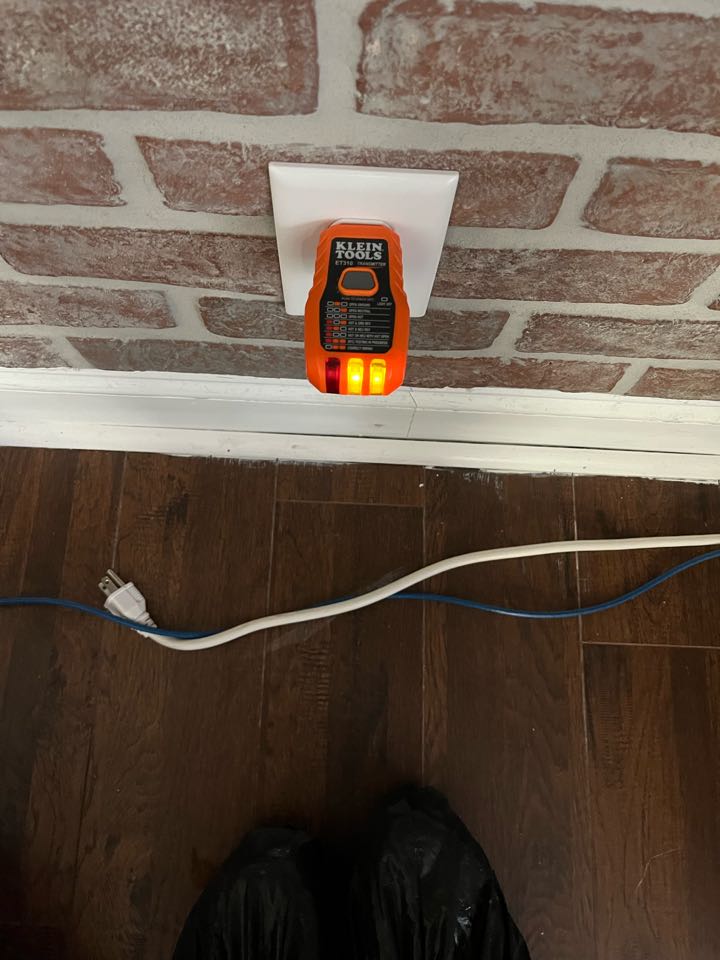 Restore power two lights and install electrical outlet