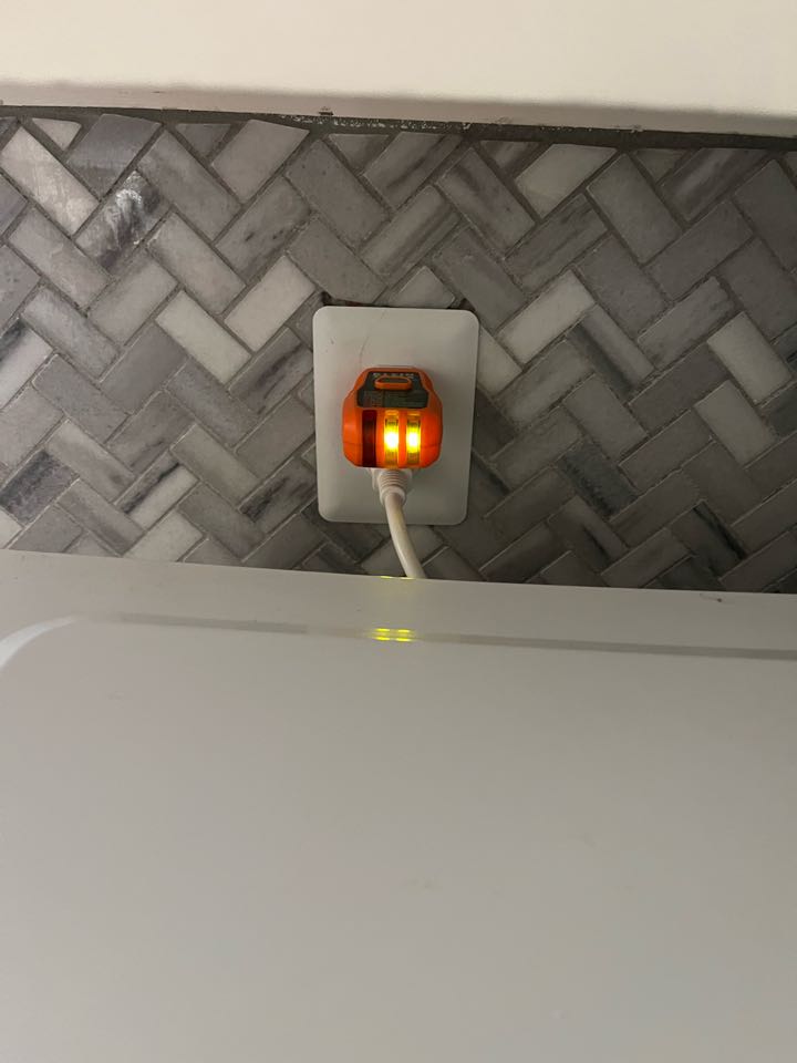Restore power to kitchen outlets 