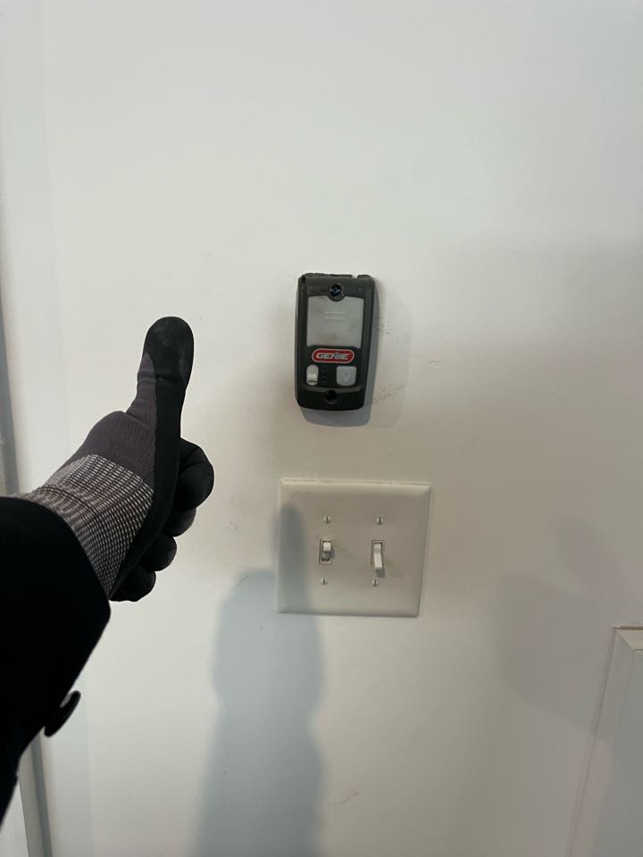 Restore power to garage door