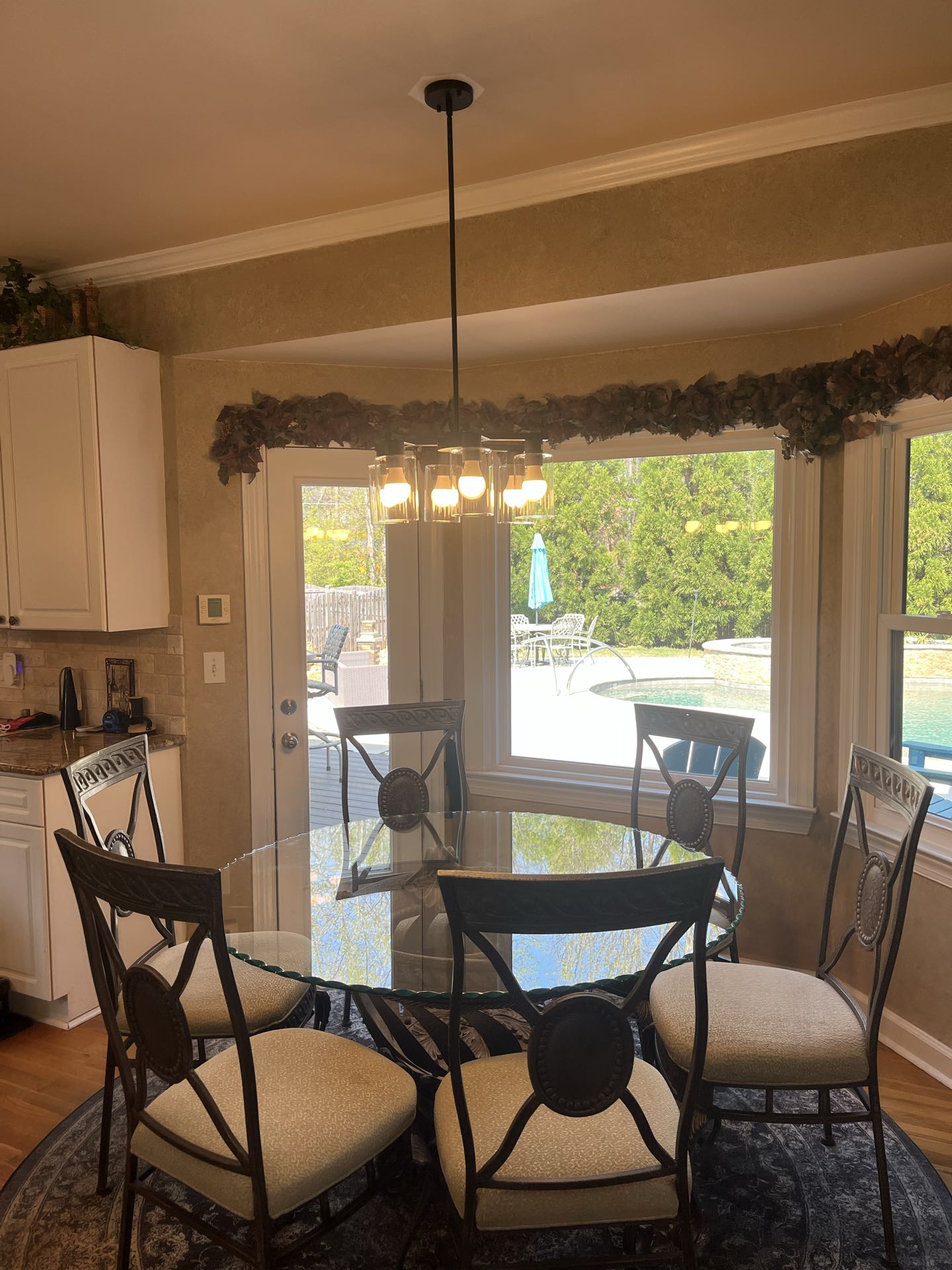 Install new lights and dimmer switches 