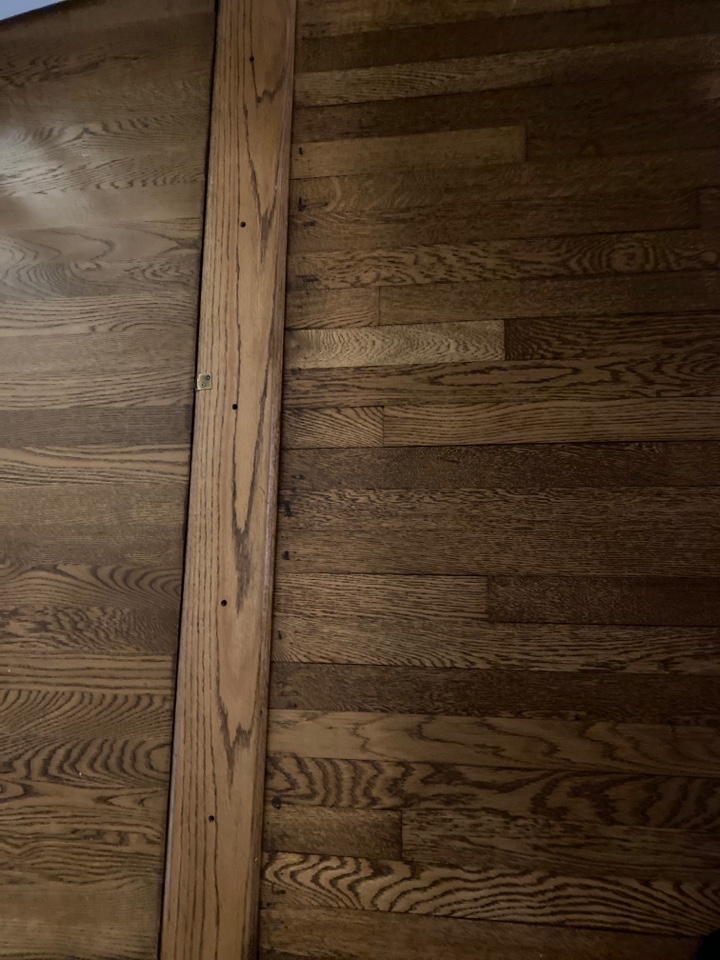 Mopped floors Mopped floors