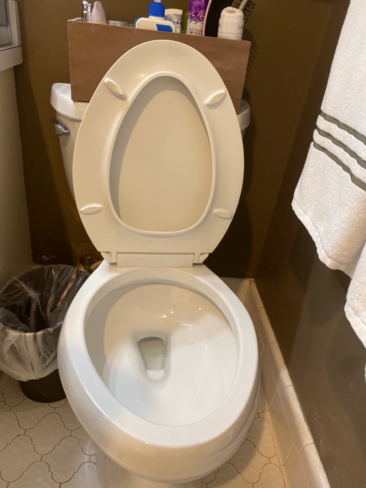 Clean toilet at deep clean Greensboro Clean toilet at deep clean Greensboro