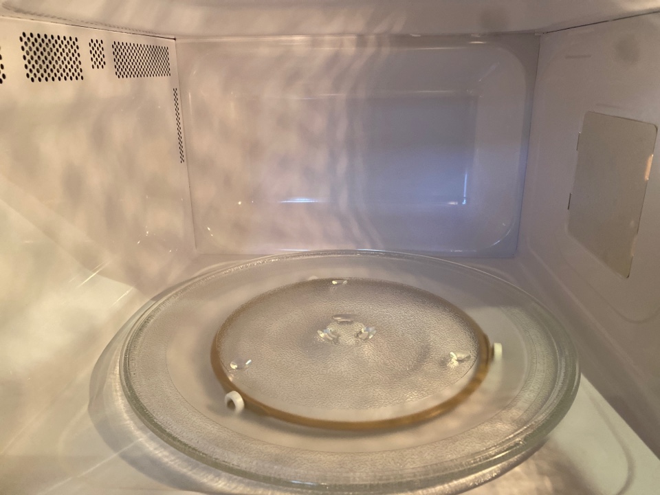 Clean microwave at weekly maintenance in Greensboro Clean microwave at weekly maintenance in Greensboro