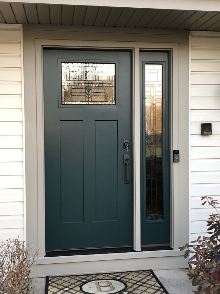 Carol Stream, IL - Albany entry door with sidelights Carol Stream, IL - Albany entry door with sidelights