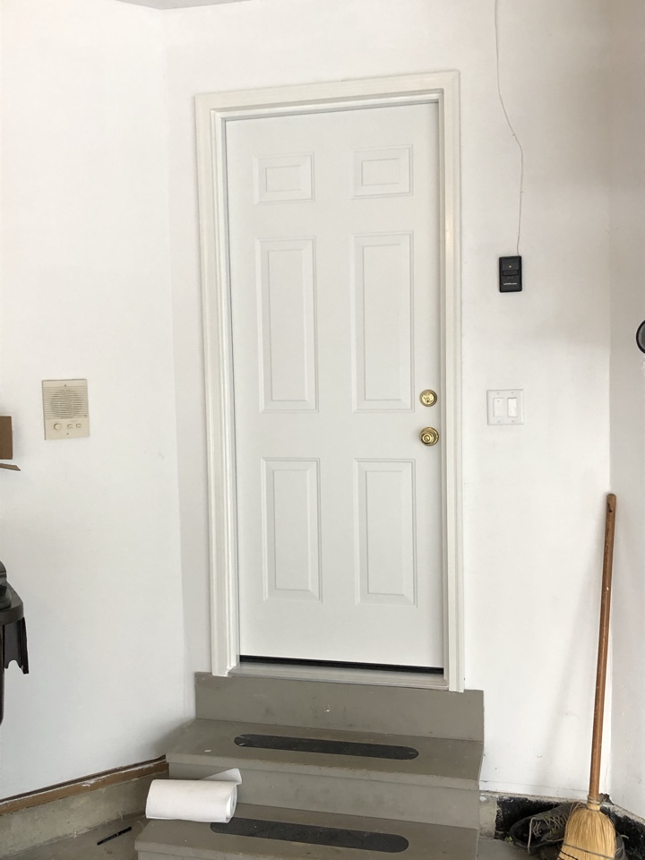 Wauconda, IL - Provia garage to house 90 minutes steel fire door with steel frame Wauconda, IL - Provia garage to house 90 minutes steel fire door with steel frame