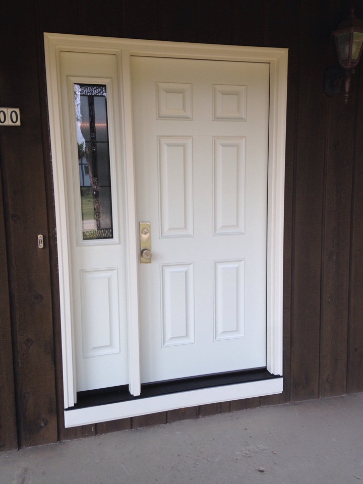 Big Rock, IL - Provia signet entry door with sidelights Big Rock, IL - Provia signet entry door with sidelights