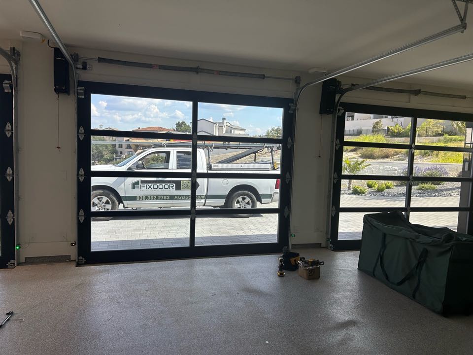 Installing rollers to make the door safe and quiet 