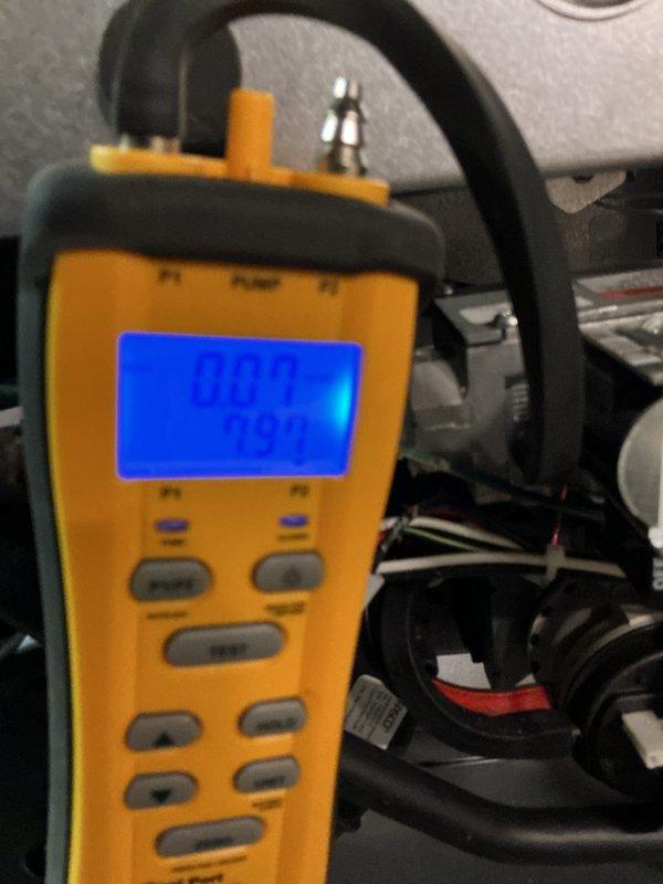 Performed scheduled furnace maintenance service for Barry. Conducted pressure differential testing using digital manometer showing readings of 0.06" and 1.11" WC. Installed new filter as requested and completed comprehensive system diagnostics with multi-parameter testing instrument to verify proper operation.