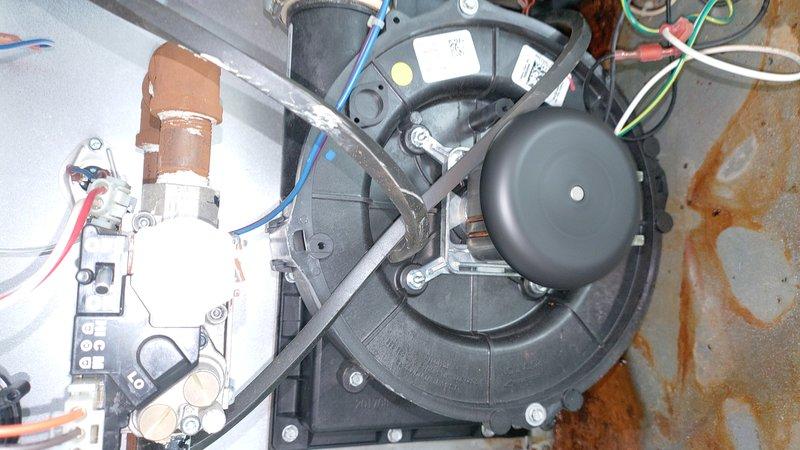 Completed installation of collector box on customer's HVAC system as scheduled. Accessed unit through floor panel, which revealed moisture accumulation in the compartment. Replaced defective collector box and reconnected all electrical components to restore proper system operation.