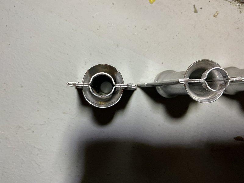 Responded to no heat complaint where unit was blowing cold air. Inspected Rodgers White heating system (240V, 50/60HZ, 280 AMPs) and identified faulty pipe connectors showing signs of wear and discoloration. Replaced damaged connectors and restored proper heating function.