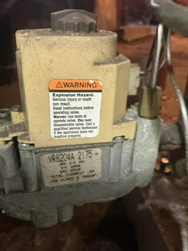 Completed second appointment to replace check valve and pressure reducing valve on boiler system. During refill procedure, identified leak in one radiator. System is now operational with Honeywell S8610F intermittent pilot control and VR8204A gas valve functioning properly. Additional visit required to address radiator leak by relocating unit and capping pipes.