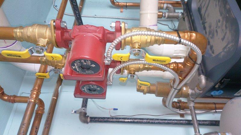 Completed follow-up service on boiler heating system after previous parts replacement. Identified issue with zone control causing partial heating failure and corrected circulation problem by adjusting the Webstone valves and balancing water flow through the red circulator pump. System now providing heat throughout entire residence.