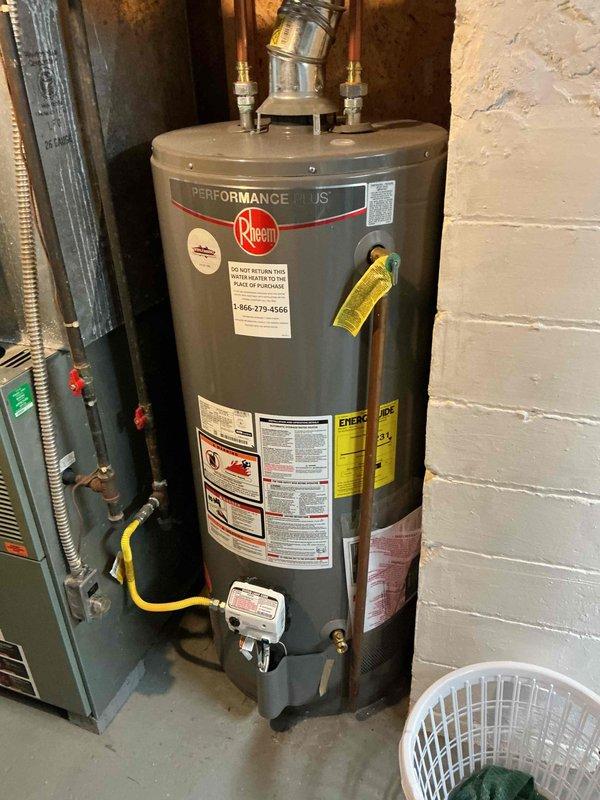 Responded to urgent service call for 30-year-old furnace that was repeatedly cycling off and failing to heat properly. Diagnosed and replaced failed capacitor (TITAN HD 440VAC 5μF) which was preventing proper blower motor operation. System is now functioning correctly, restoring heat to home with elderly residents and children where frozen pipes were a concern.
