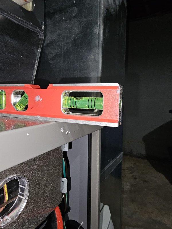 Successfully installed a Lennox 90kbtu 96% efficient upflow gas furnace with required metal spacer in residential mechanical room. Installed Honeywell T6 Pro thermostat and replaced 50 gallon water heater. Verified proper leveling of all equipment and confirmed all connections to existing ductwork and PVC ventilation system are secure and operational.