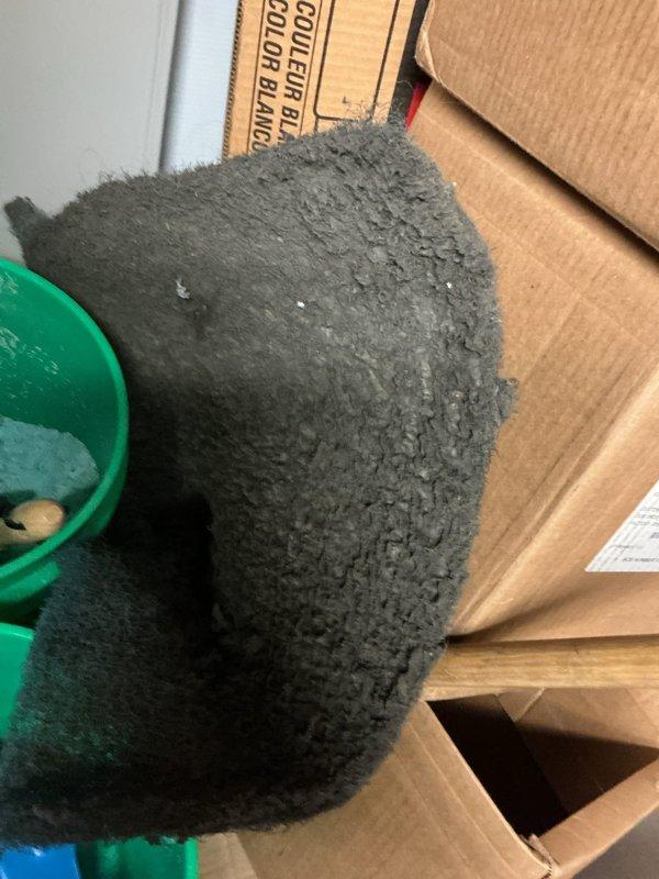 Responded to no heat call for 10+ year old system. Upon inspection, found severely degraded insulation on refrigerant lines and ductwork. Replaced damaged insulation material and sealed exposed areas to prevent energy loss. System now operating properly with improved thermal efficiency.