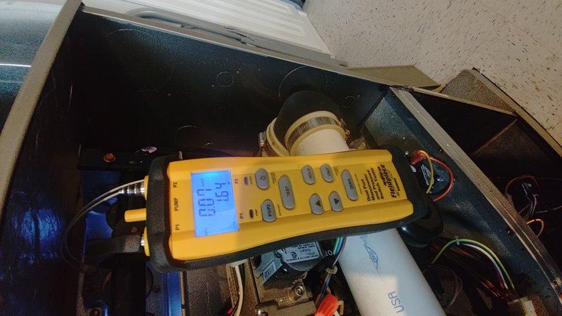 Responded to no-heat call for elderly customer. Performed diagnostic testing with clamp meter showing 1.5 amps and used combustion analyzer to verify proper operation. Successfully restored heating function after thorough inspection of natural gas furnace.