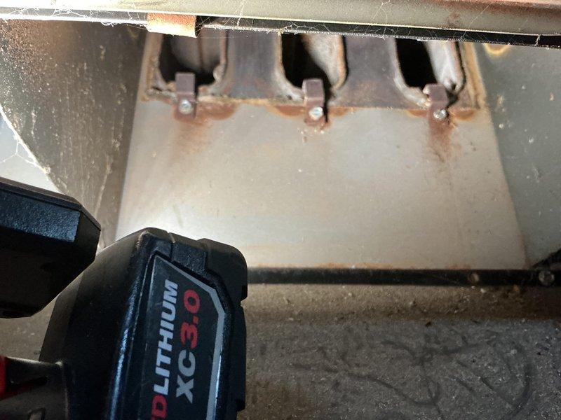 Performed scheduled furnace tune-up service per SC #891-5. Inspection revealed significant rust and corrosion on burner ports and galvanized ductwork, particularly at the elbow joint connection point. Cleaned accessible components and advised customer about deteriorating condition of system components that may require replacement in the future.