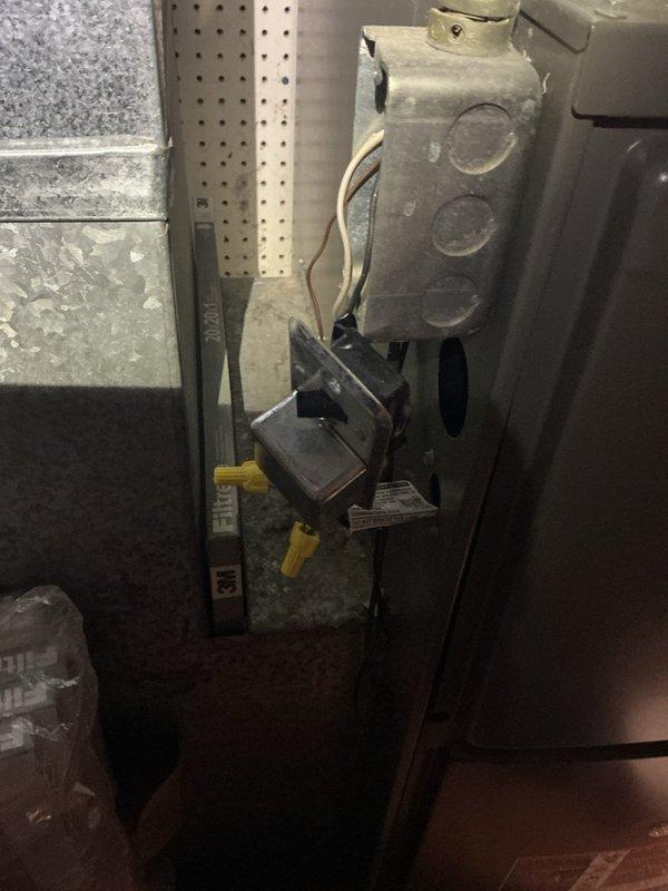 Diagnosed 4-year-old furnace with no heat condition. Identified fault code (7 blinks) on control box indicating ignition/flame sensor issue. Inspected electrical junction box connections and verified proper gas supply to unit. Restored heating functionality by cleaning flame sensor and resetting system.