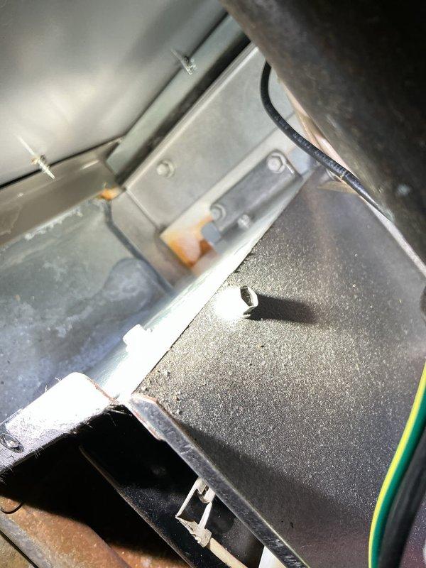 Performed routine maintenance on a 3-year-old furnace, inspecting electrical connections and interior components. Checked wiring integrity and verified proper mounting of metal chassis components. All systems functioning normally with no issues detected.