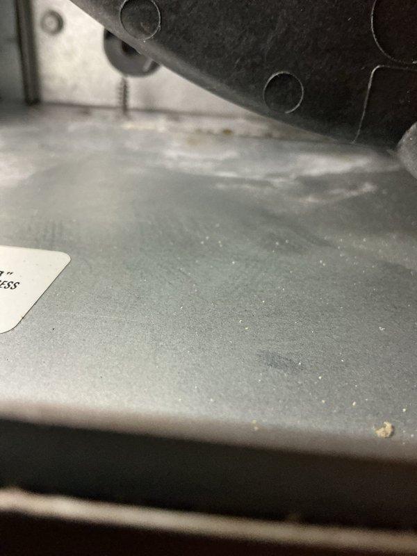 Performed furnace maintenance on unit 1-5, inspecting interior components including heat exchanger and electrical connections. Verified proper system operation and confirmed Minimum Ventilation Performance as required. All maintenance tasks completed successfully with photographic documentation of key components.