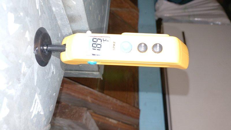 Responded to no heat call back. Diagnostic testing revealed humidity level of 83% in the crawl space and supply air temperature of 48°F. Confirmed system operation and addressed moisture issues affecting heating performance.